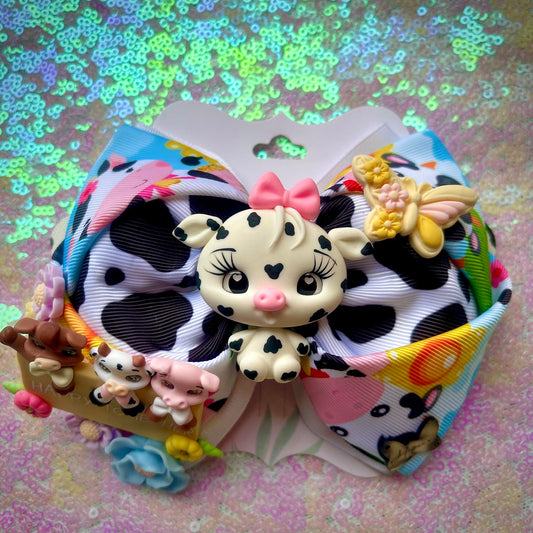 Farm animals bow