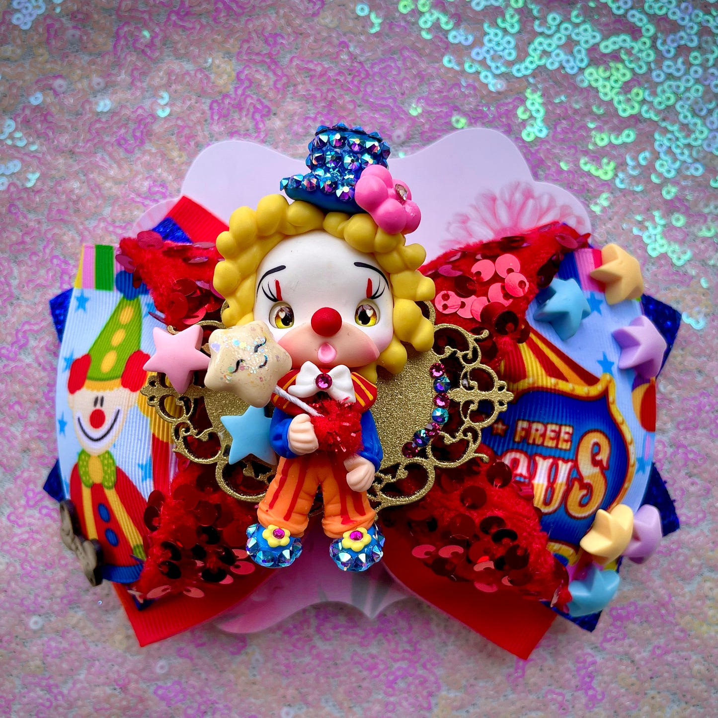 Circus Clown bow