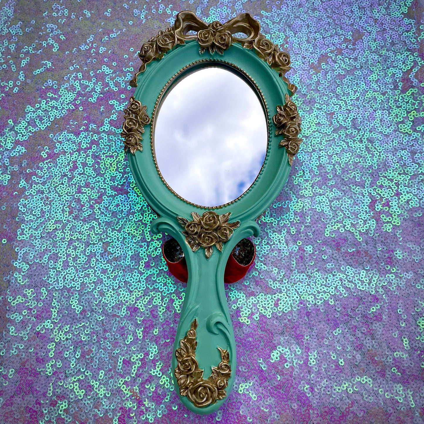 Western doll mirror